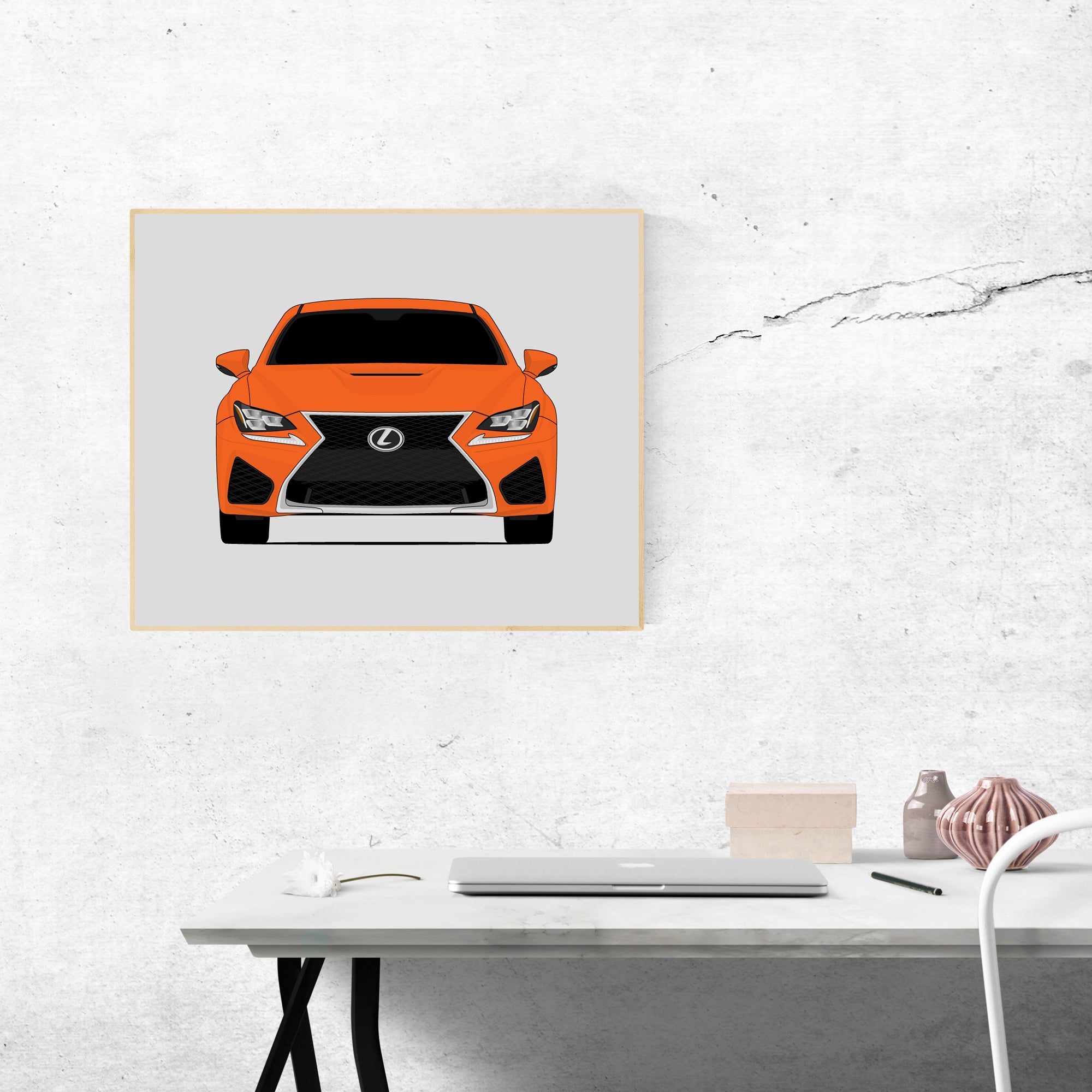 Lexus RC F (2015-2019) Poster