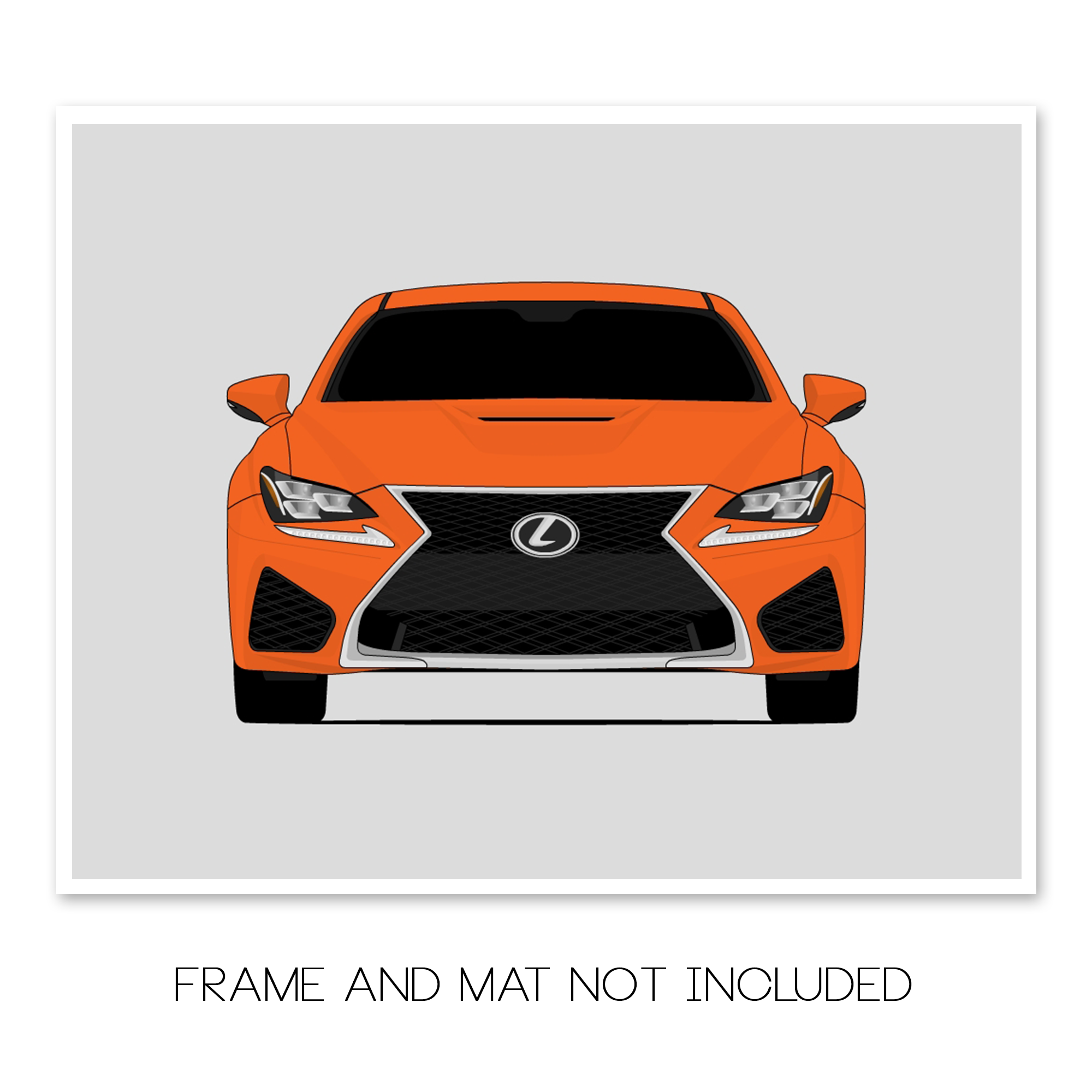 Lexus RC F (2015-2019) Poster