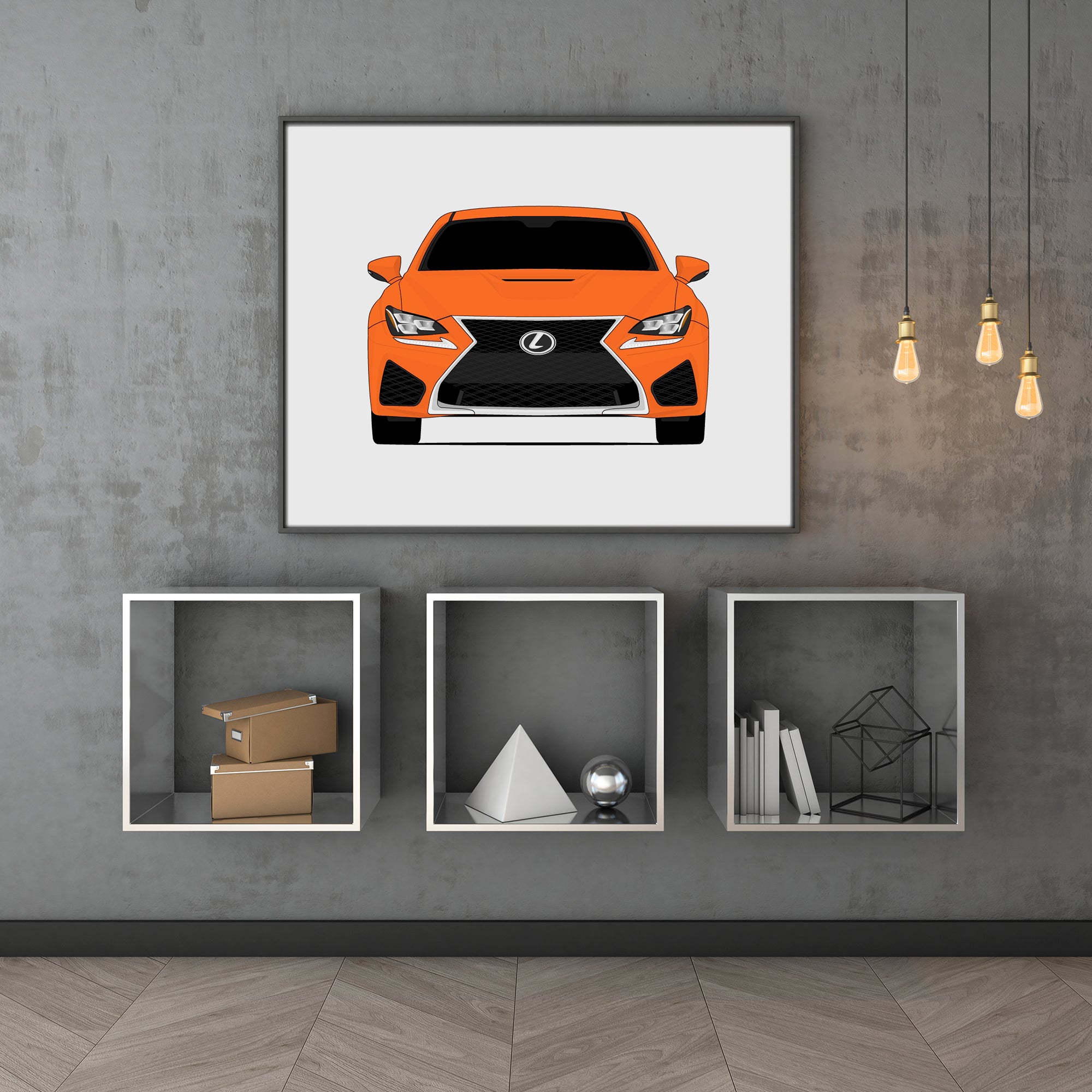 Lexus RC F (2015-2019) Poster