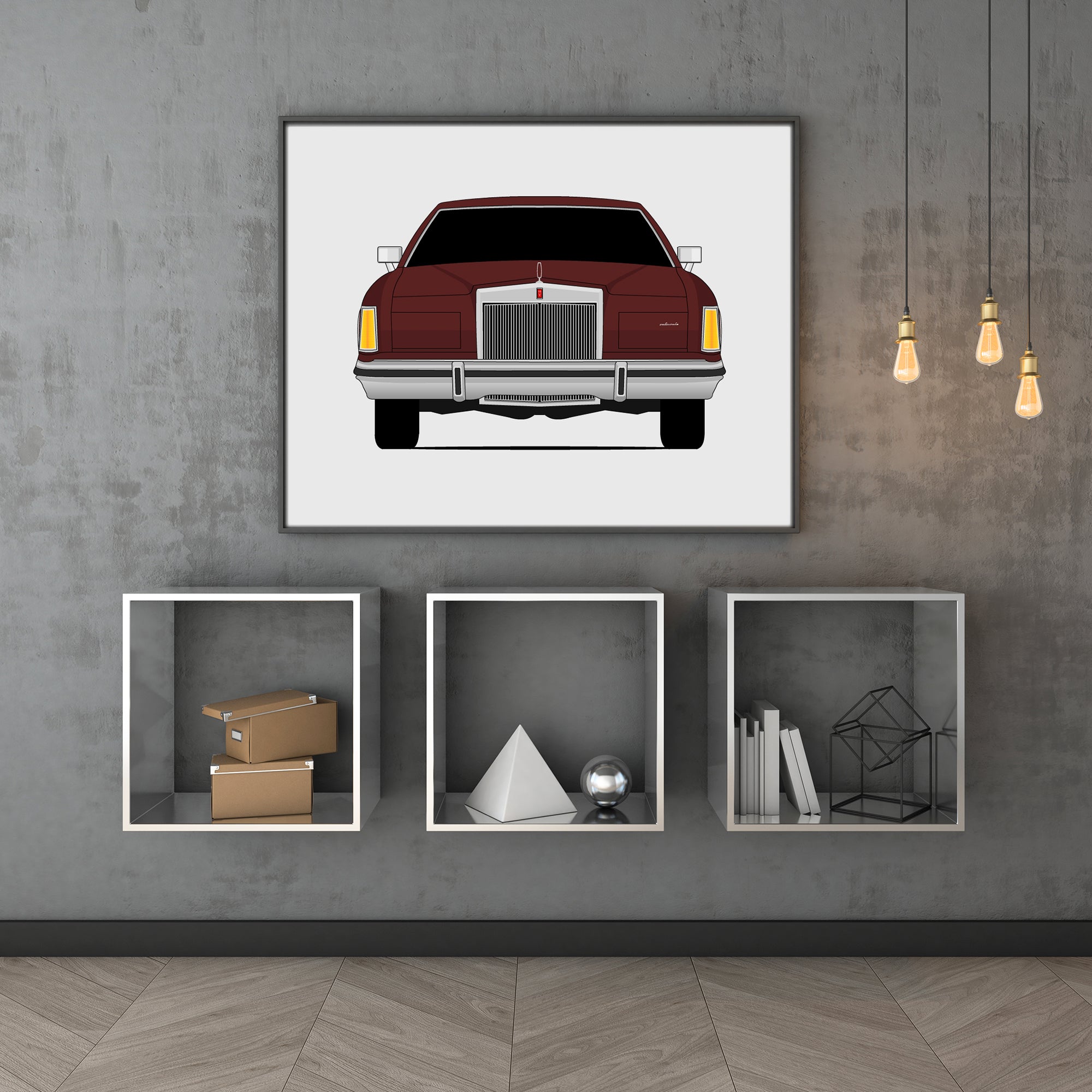 Lincoln Continental (1970-1979) Mark V Poster