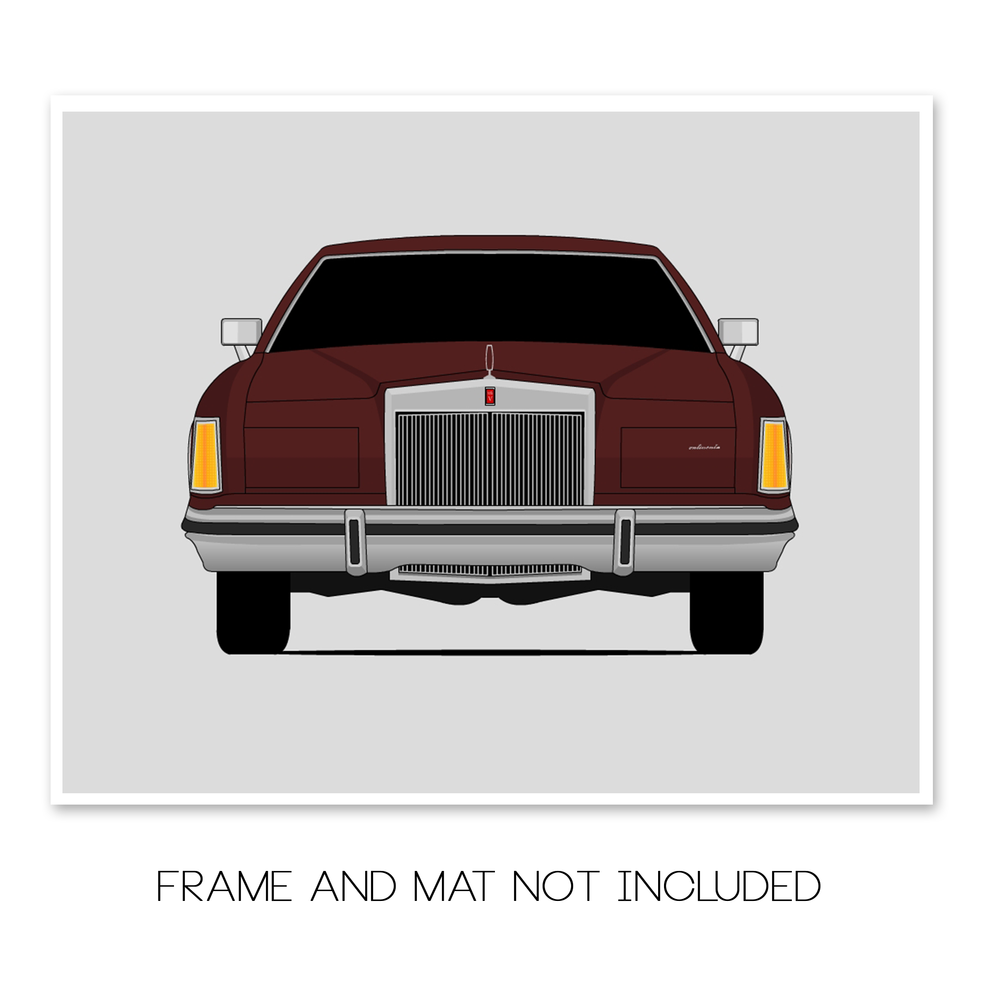 Lincoln Continental (1970-1979) Mark V Poster