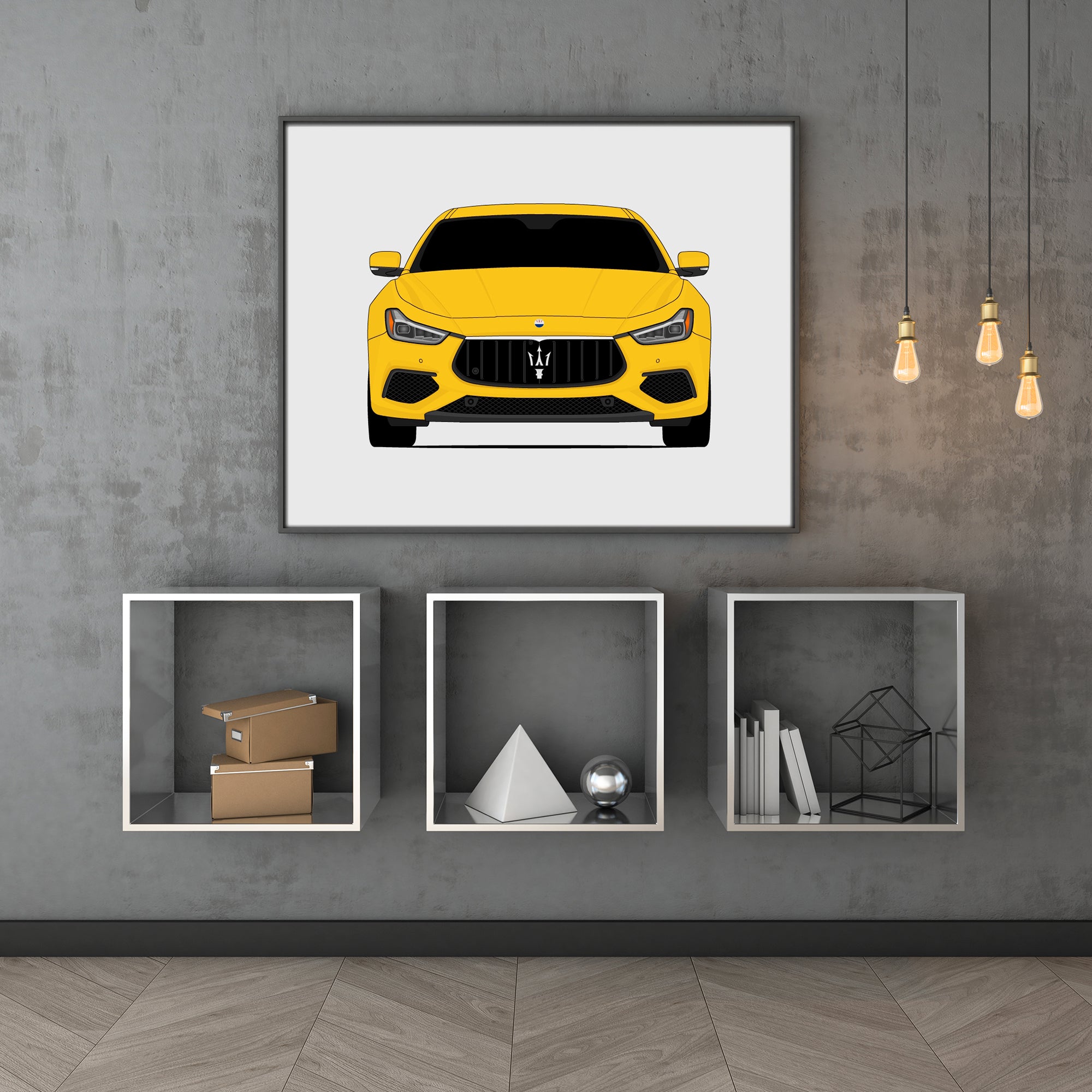 Maserati Ghibli (2019-Present) Poster