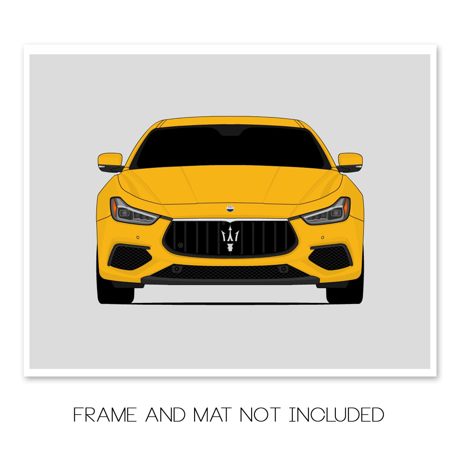 Maserati Ghibli (2019-Present) Poster