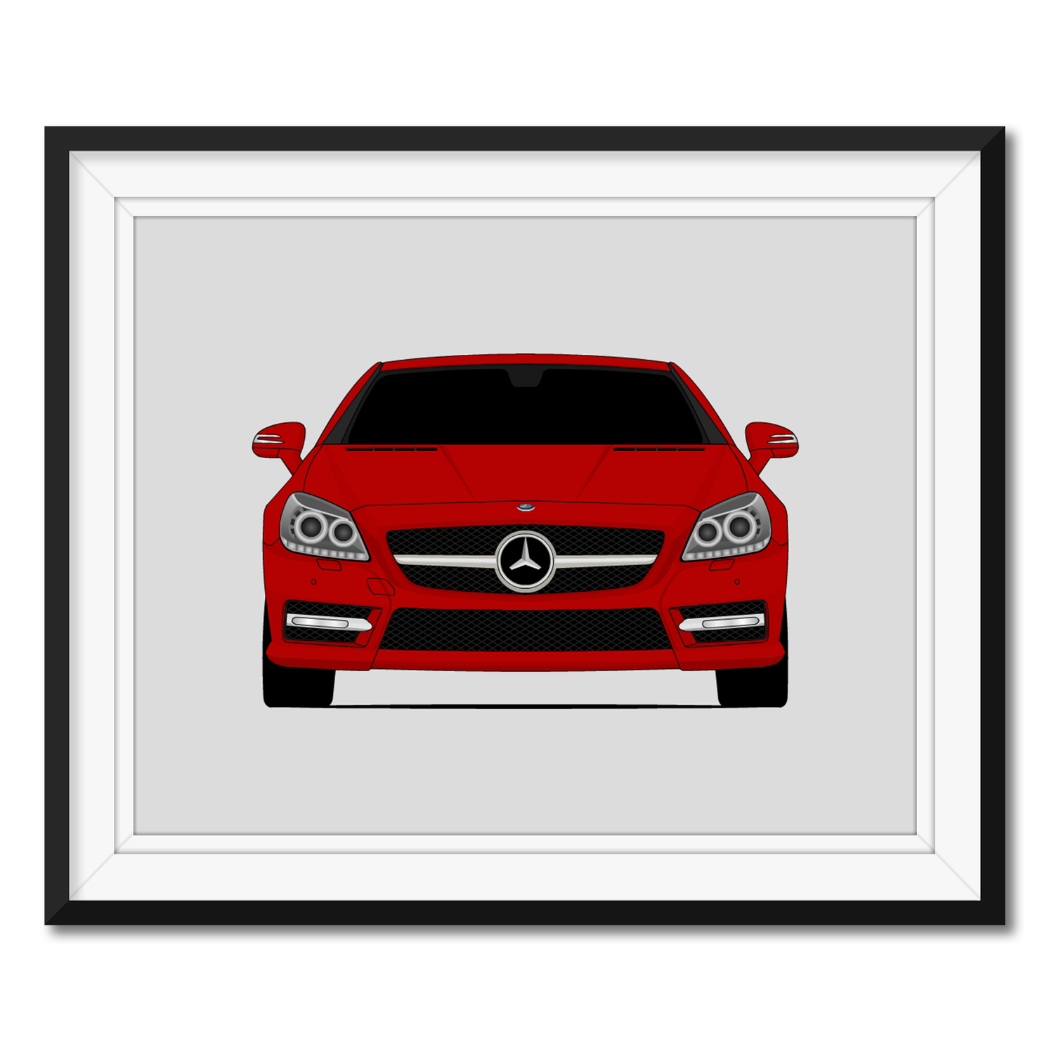 Mercedes-Benz SLK (2011-2015) R172 Poster