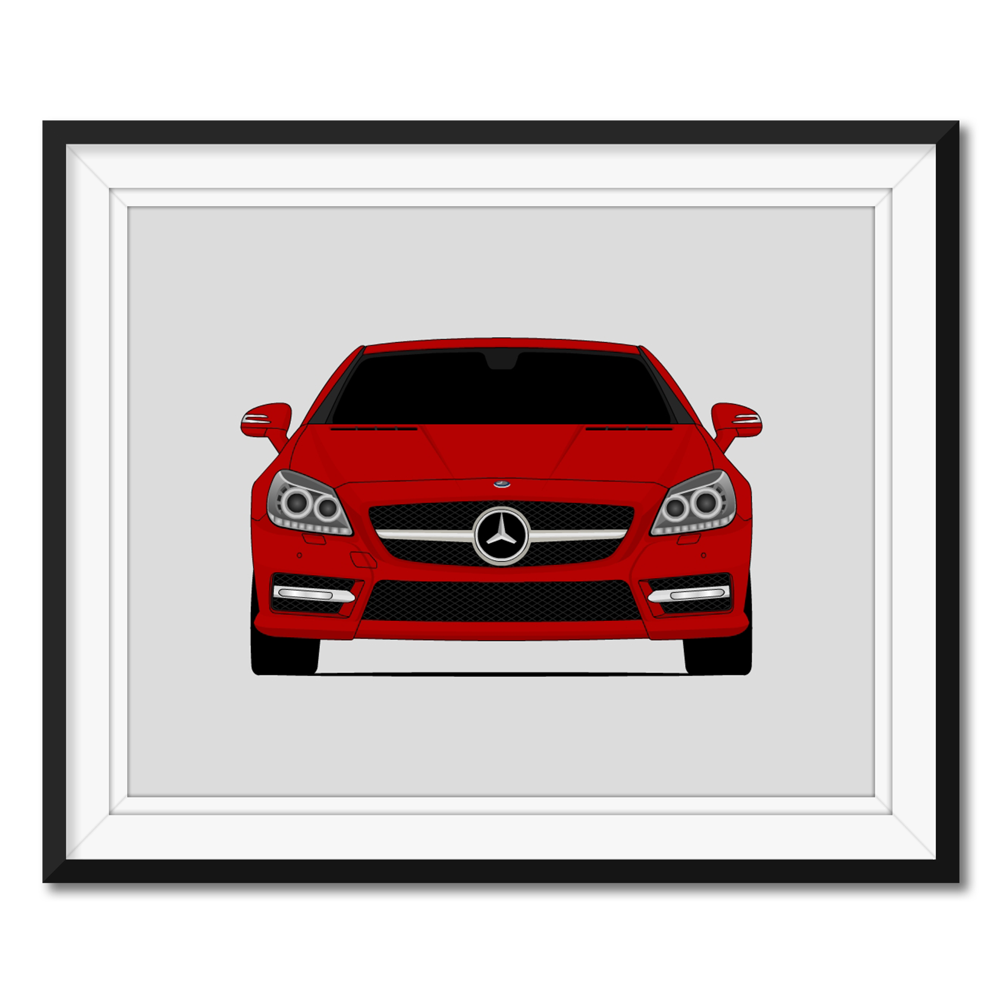 Mercedes-Benz SLK (2011-2015) R172 Poster