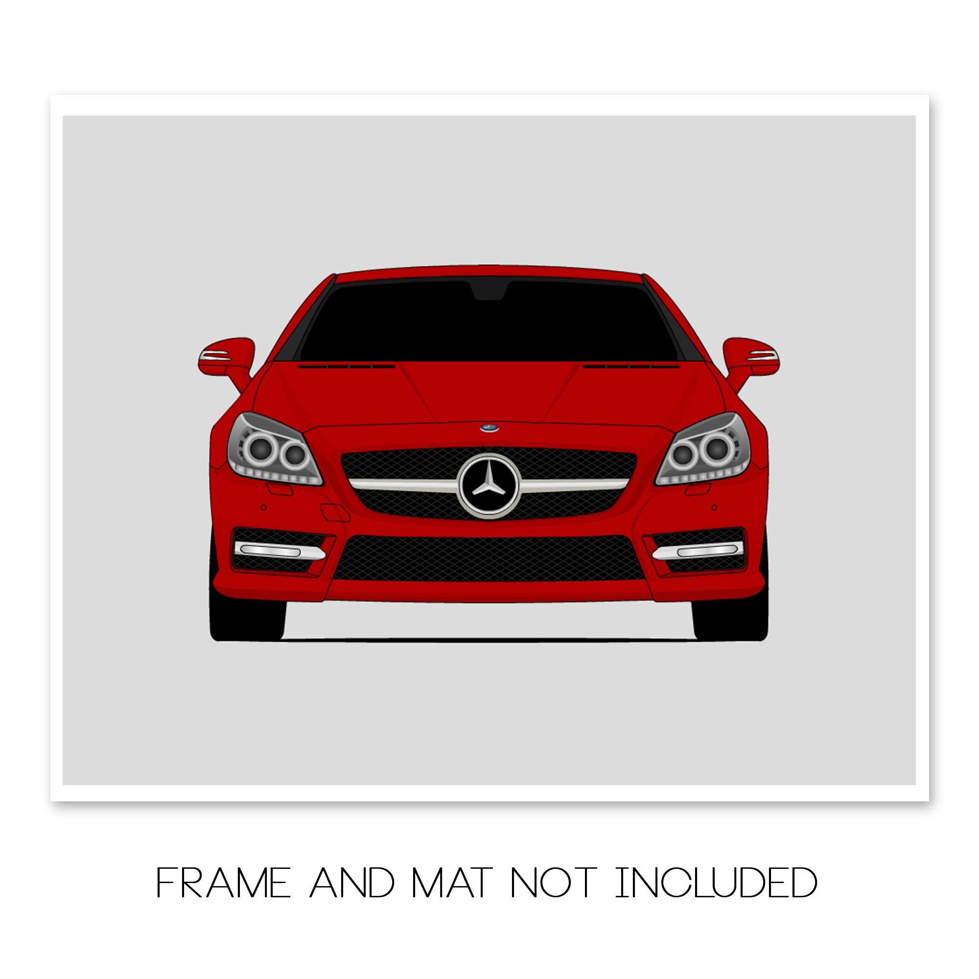 Mercedes-Benz SLK (2011-2015) R172 Poster