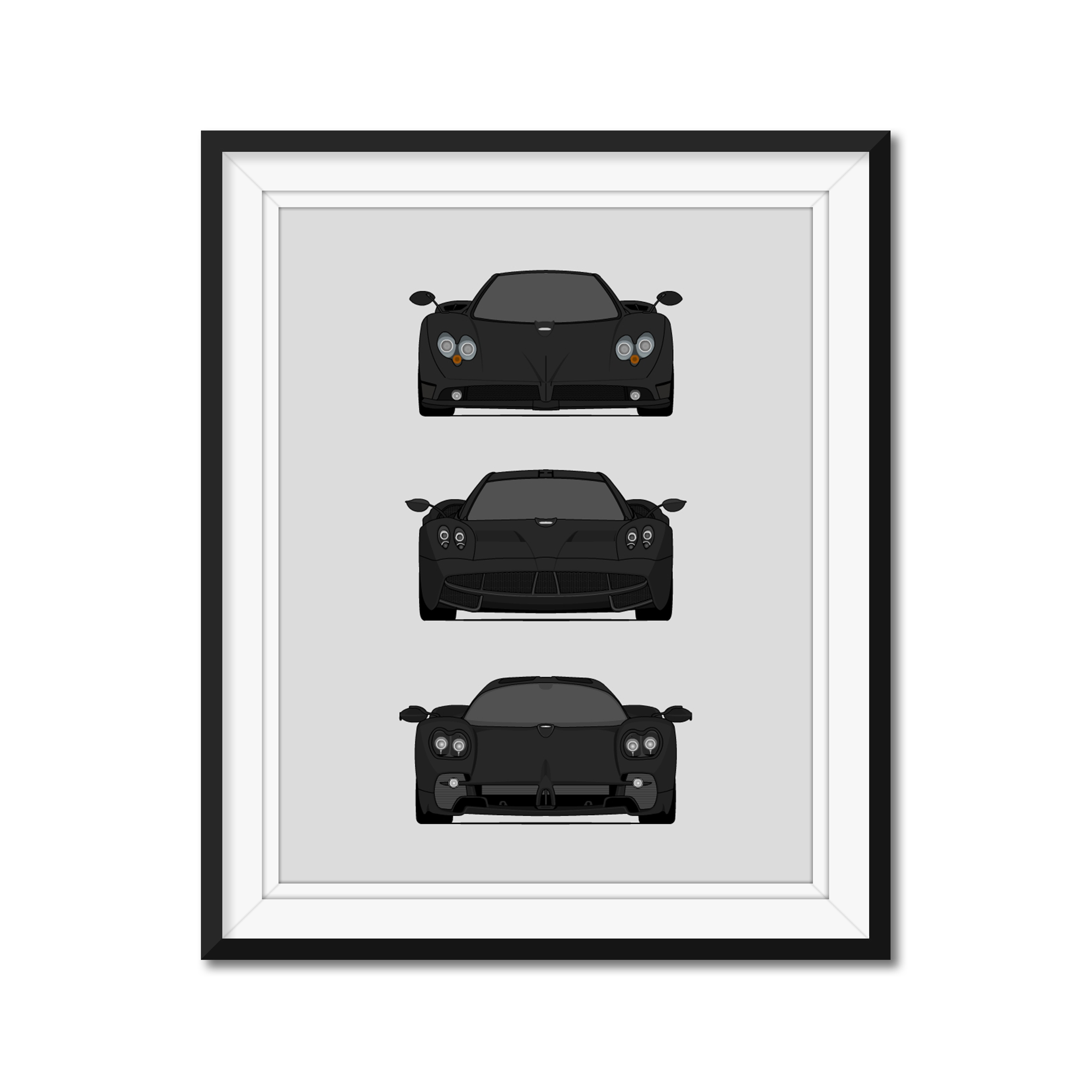 Pagani Zonda Huayra Generations