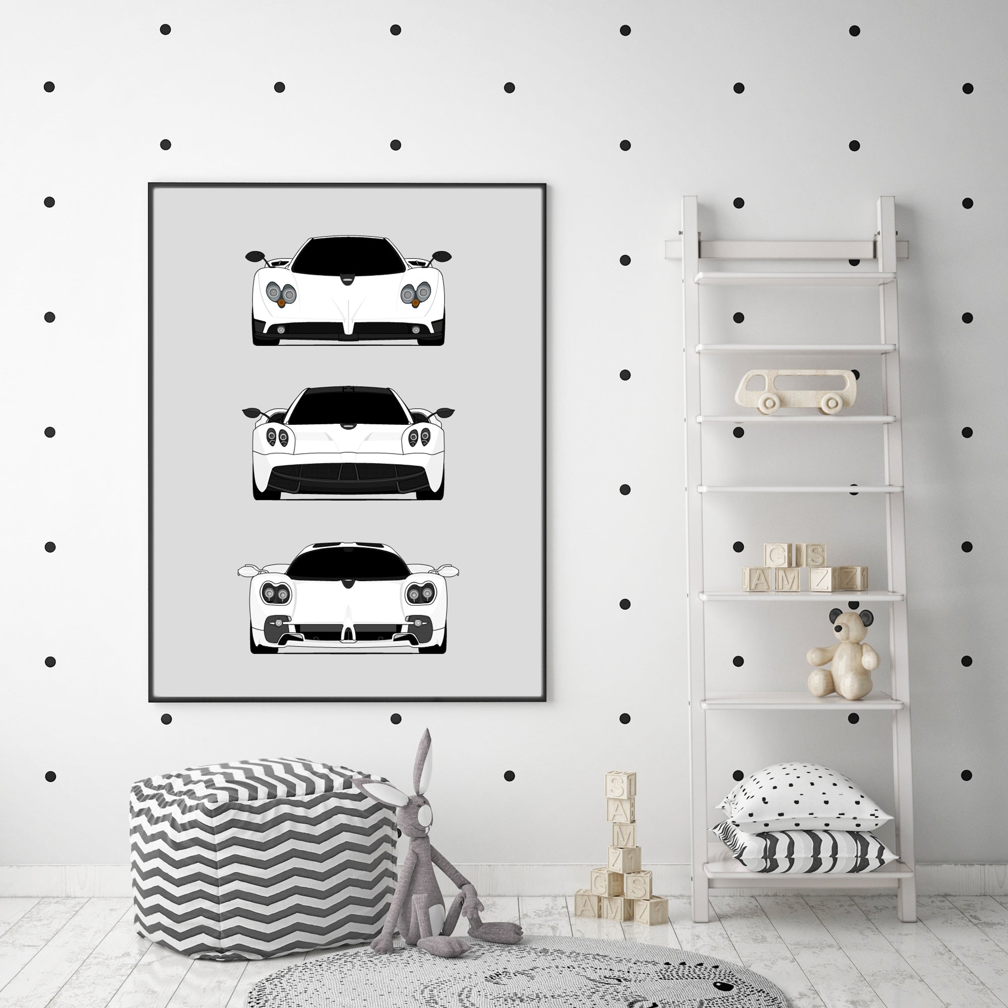 Customizable Version: Pagani Zonda Huayra Generations