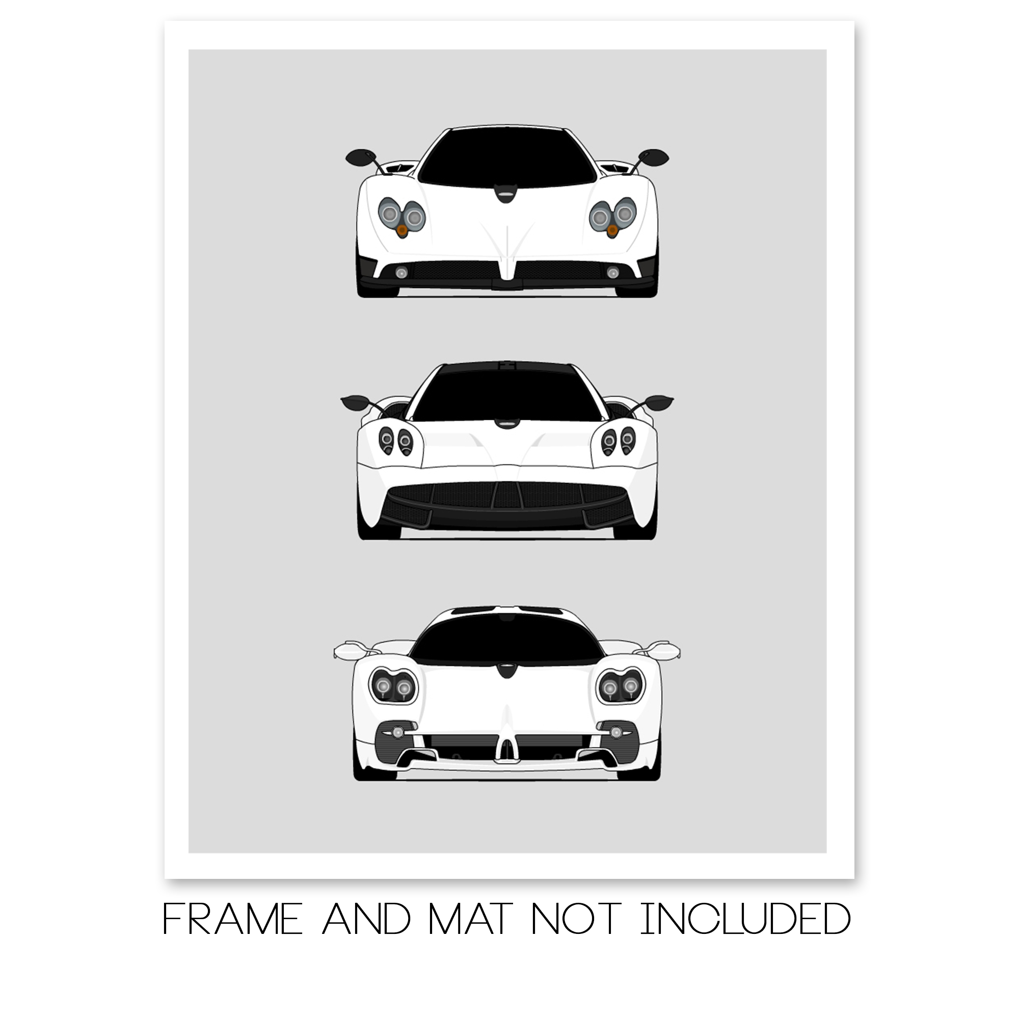 Customizable Version: Pagani Zonda Huayra Generations