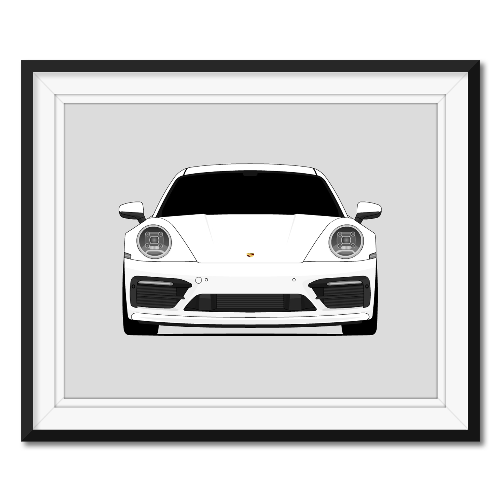 Porsche 911 Carrera 4S (2020-2024) 992 Poster
