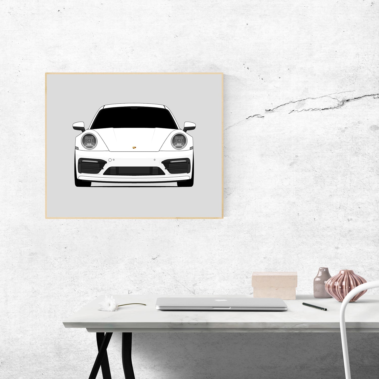 Porsche 911 Carrera 4S (2020-2024) 992 Poster