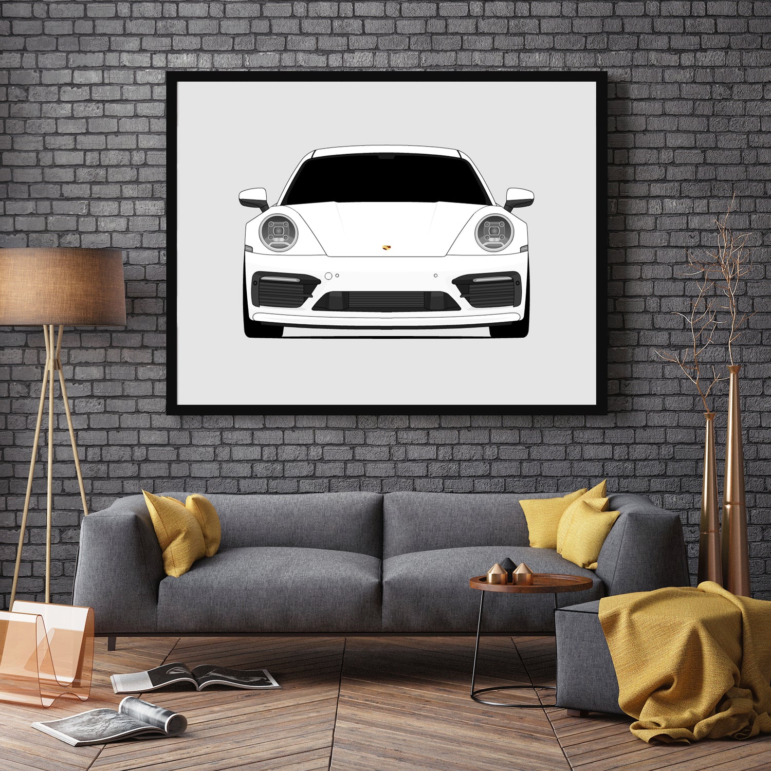 Porsche 911 Carrera 4S (2020-2024) 992 Poster