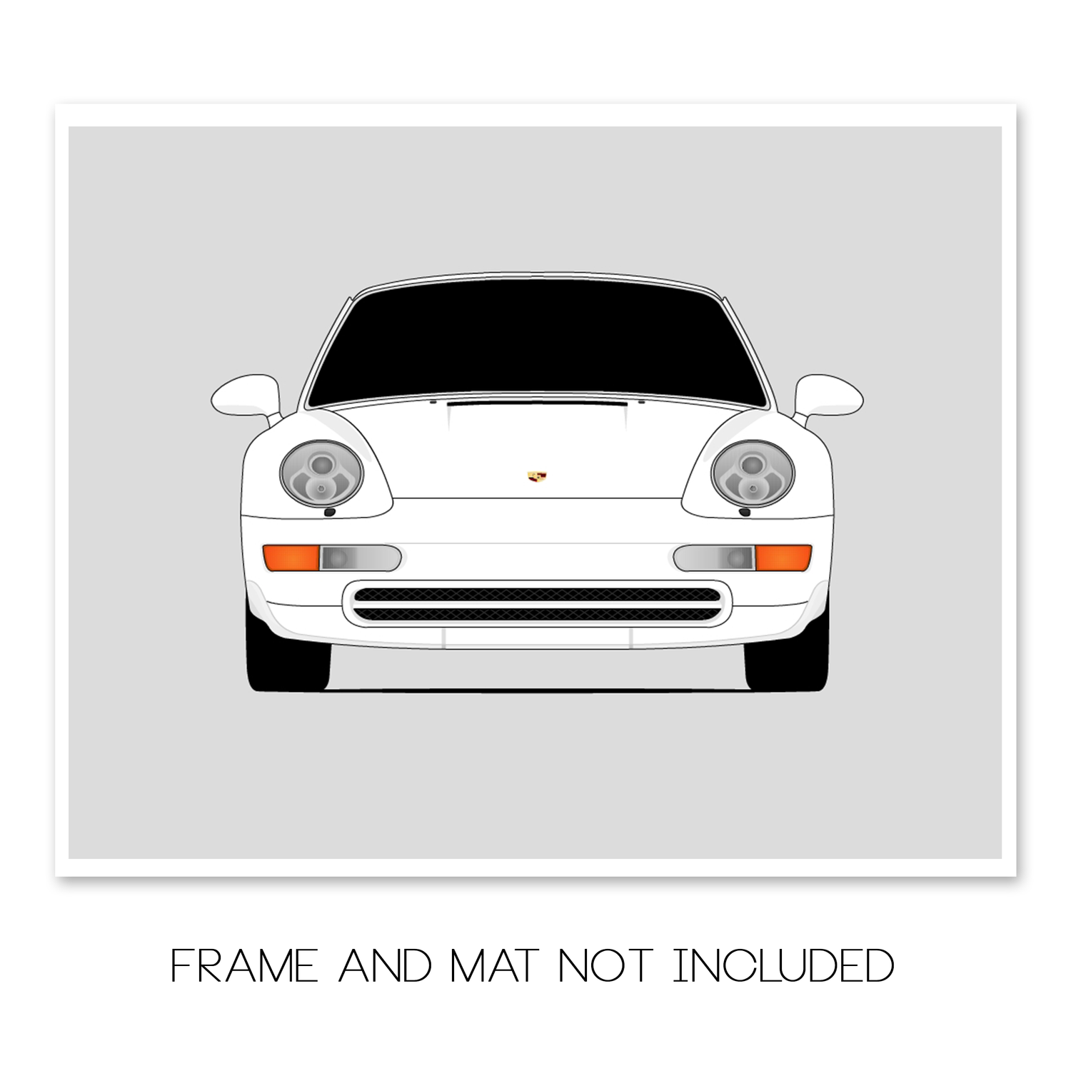 Porsche 911 Carrera RS (1995-1996) 993 Poster