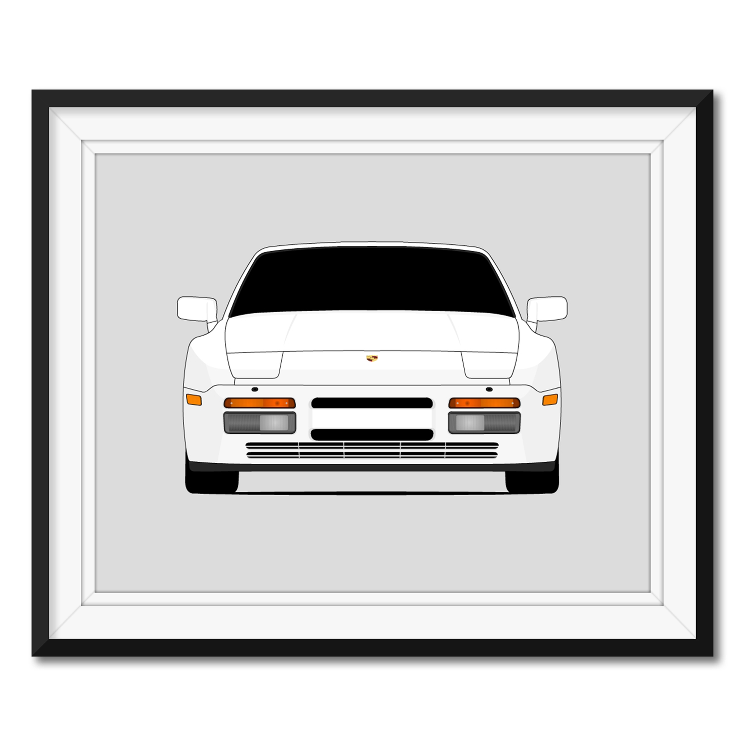 Porsche 944 Turbo (1986-1991) and S2 (1989-1991) Poster