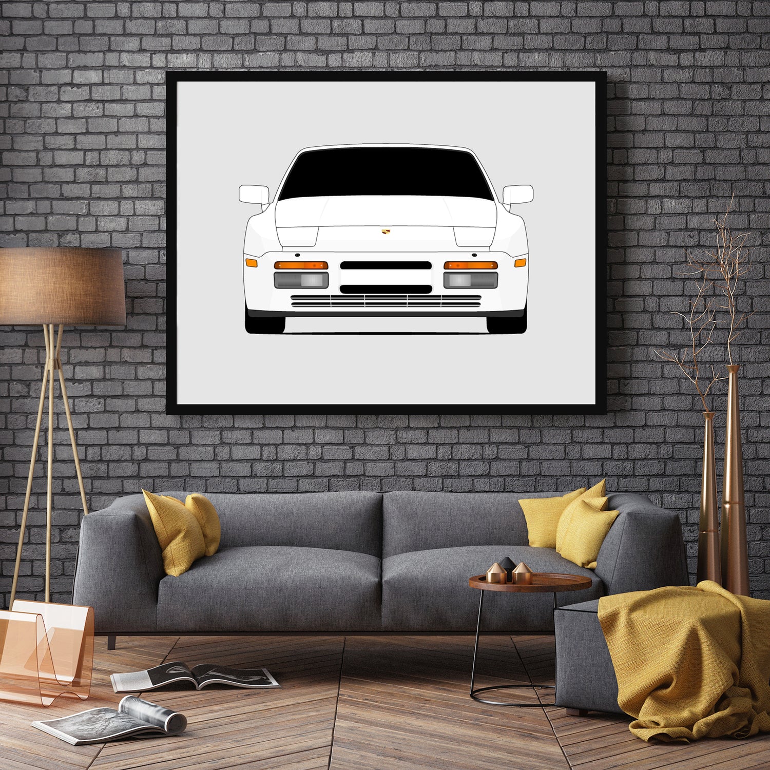 Porsche 944 Turbo (1986-1991) and S2 (1989-1991) Poster