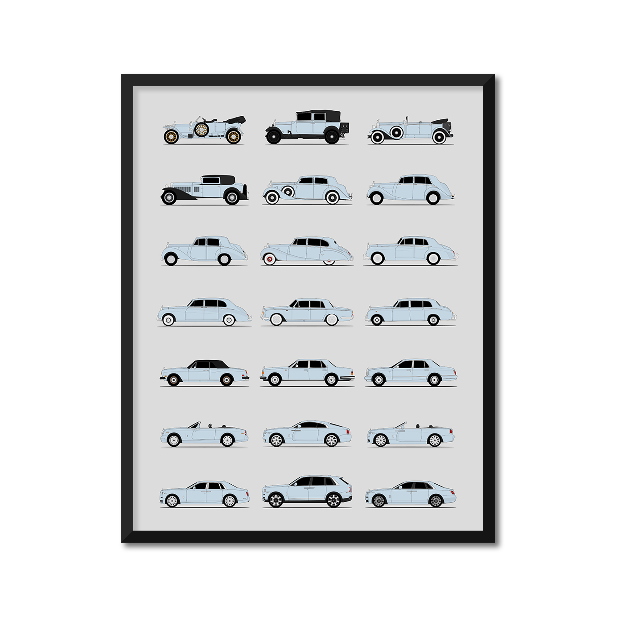 Rolls-Royce Generations (Side Profile)