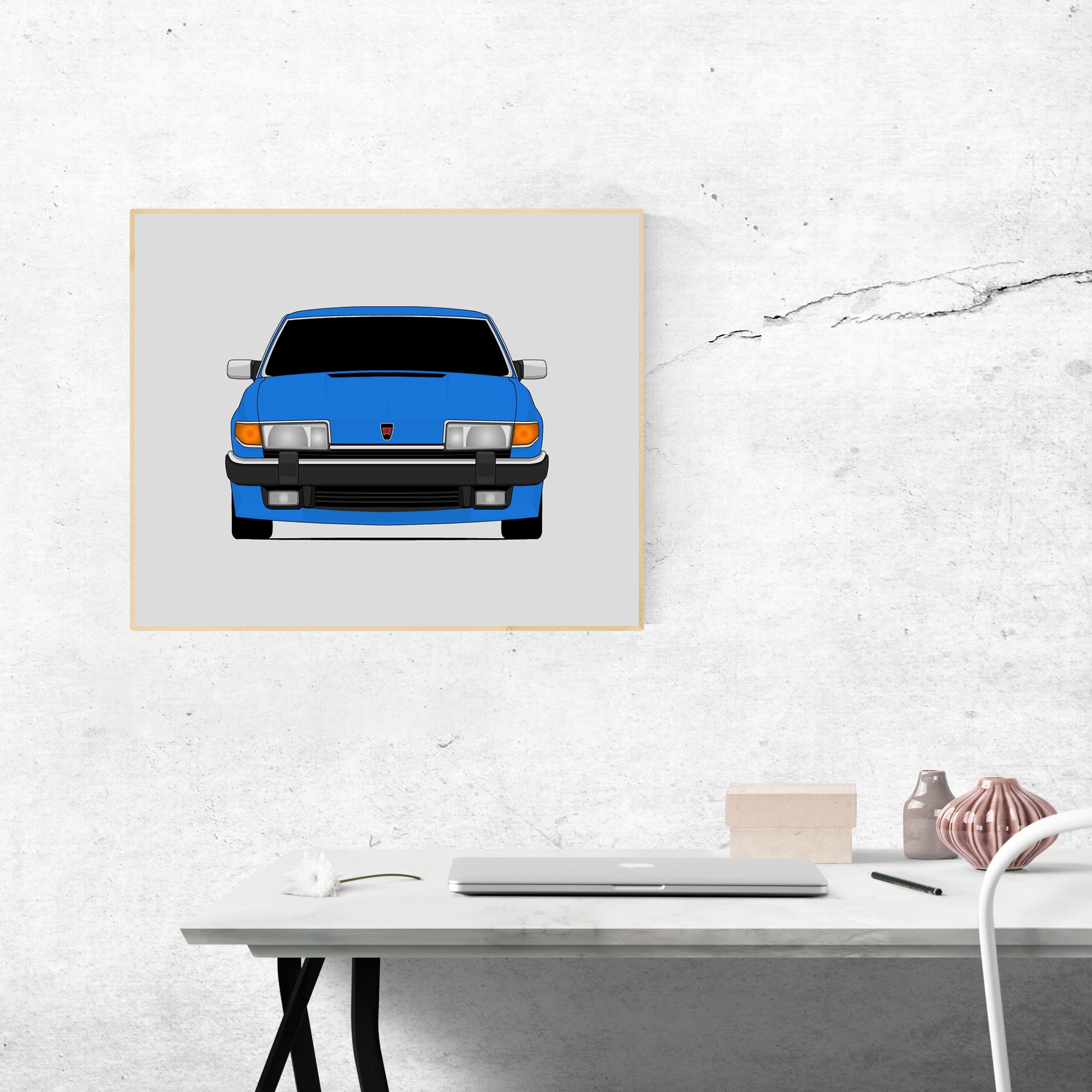 Rover SD1 Series 2 (1982-1986) Poster
