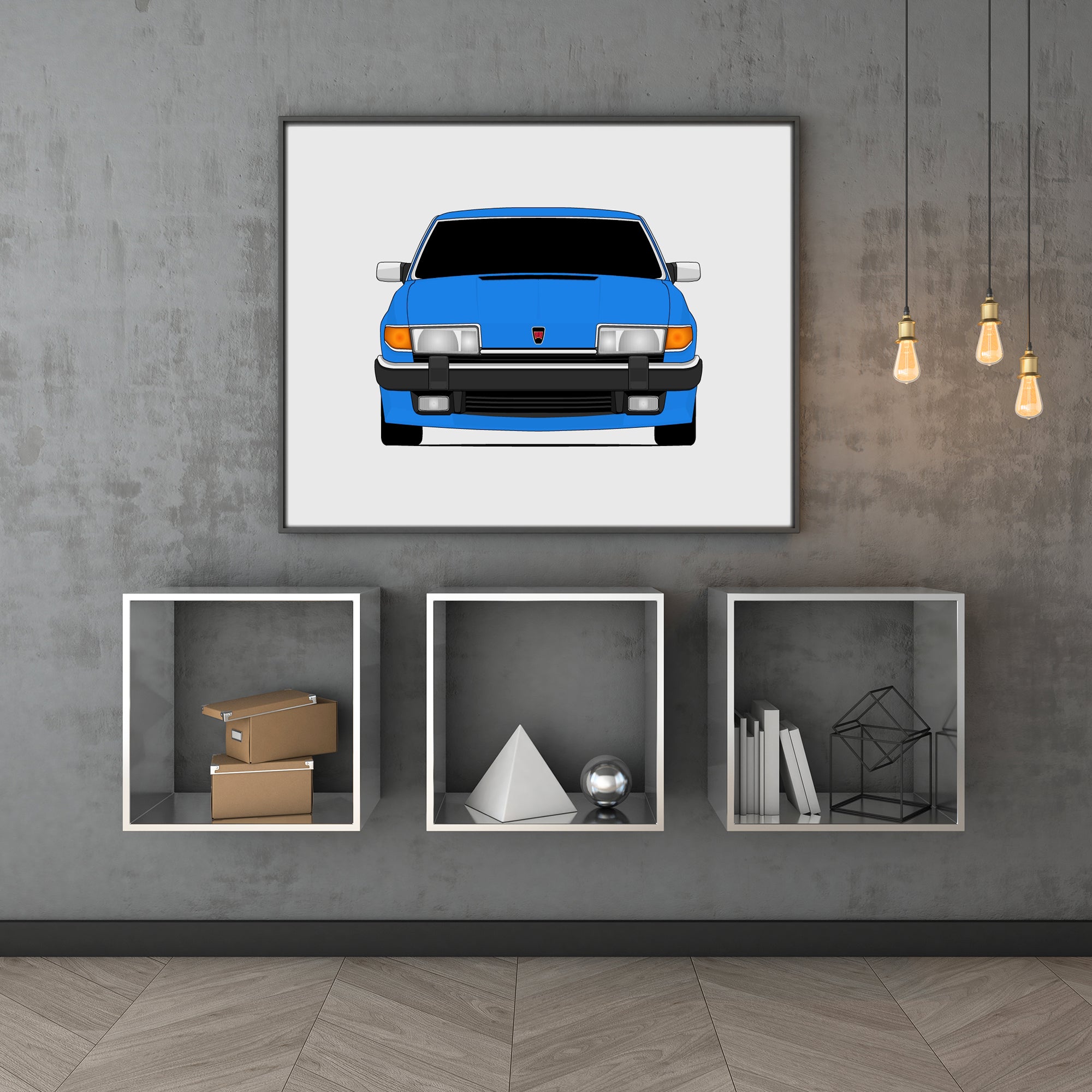 Rover SD1 Series 2 (1982-1986) Poster
