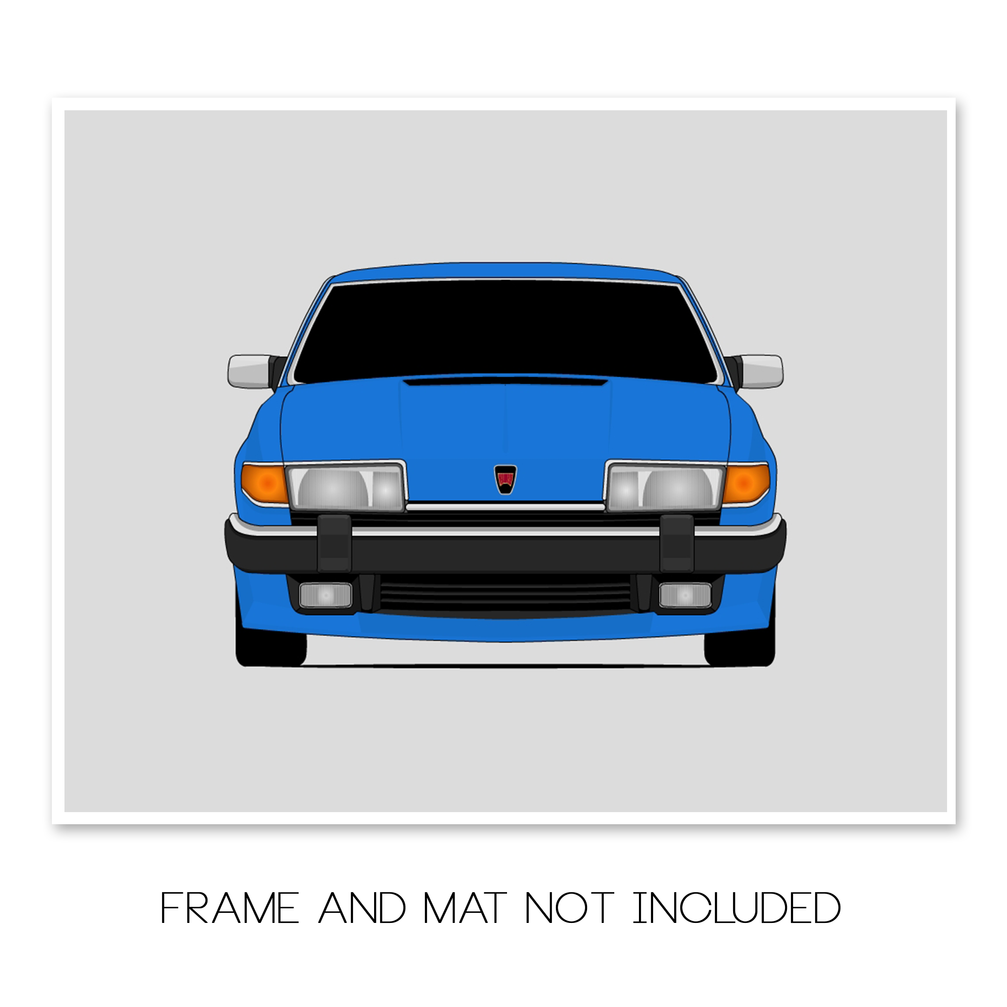 Rover SD1 Series 2 (1982-1986) Poster