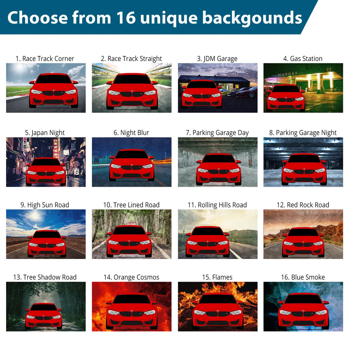 Custom Pokemon Inspired Jumbo Trading Card Poster of Your Car - Giant Card Style Print