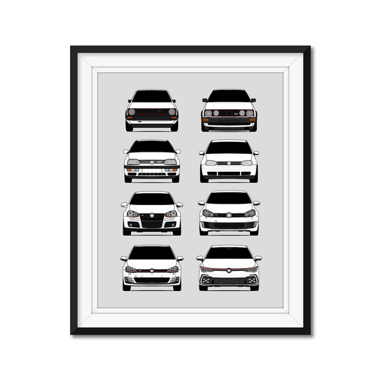 Volkswagen Golf GTI Generations