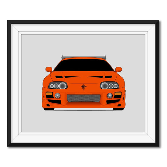 Toyota Supra MK4 (A80) (1993-1998) from the Fast and the Furious Poster