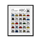 Car Nursery ABC Alphabet