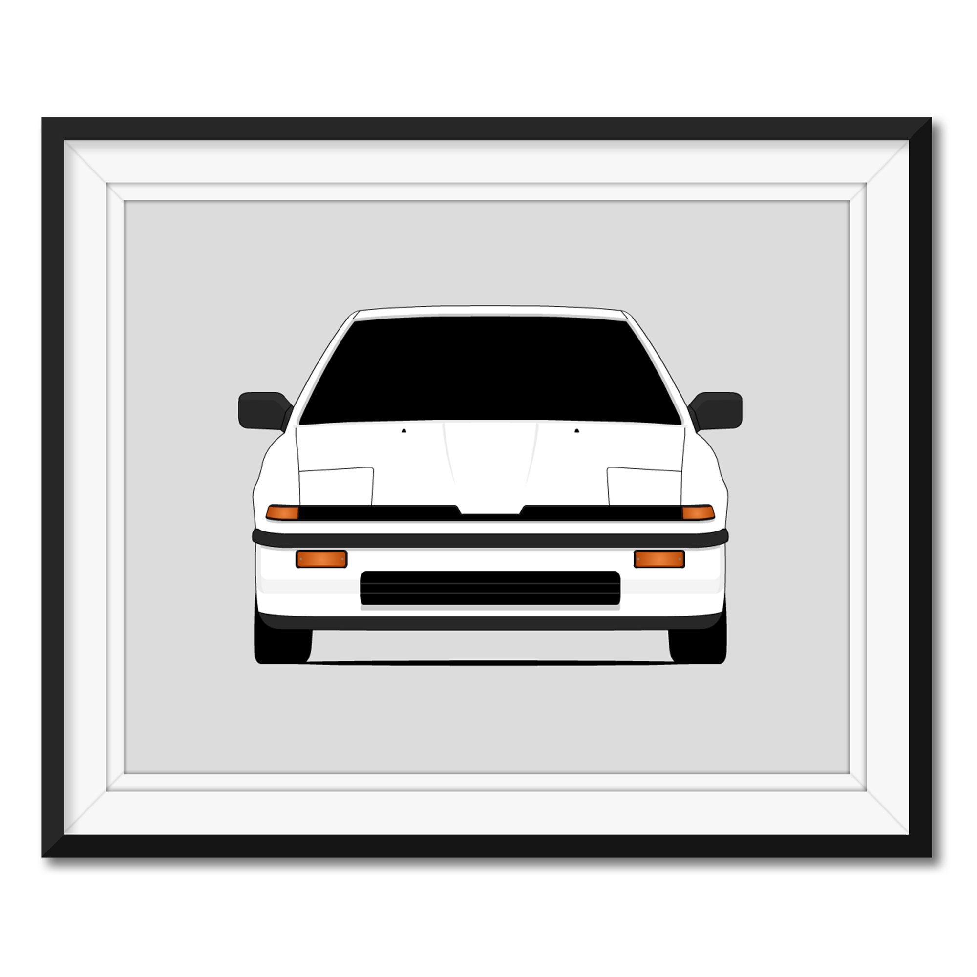 Acura Integra AV (1986-1989) 1st Generation Poster