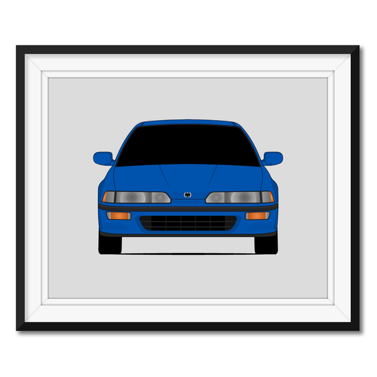 Acura Integra Inspired DA5-DA9 (1990-1993) 2nd Generation Poster