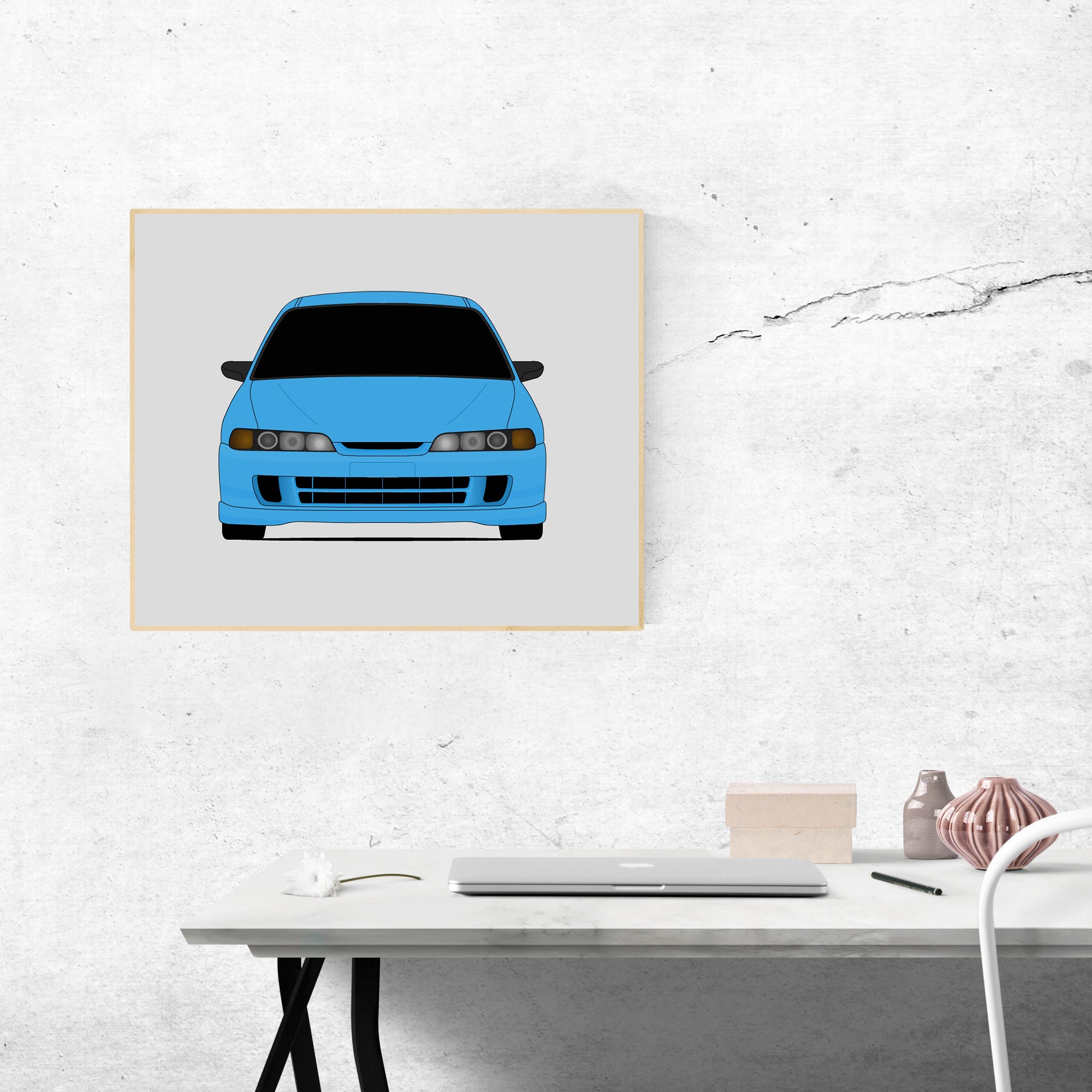 Acura Integra JDM Fast and Furious DC2 (1995-2001) 3rd Generation Poster