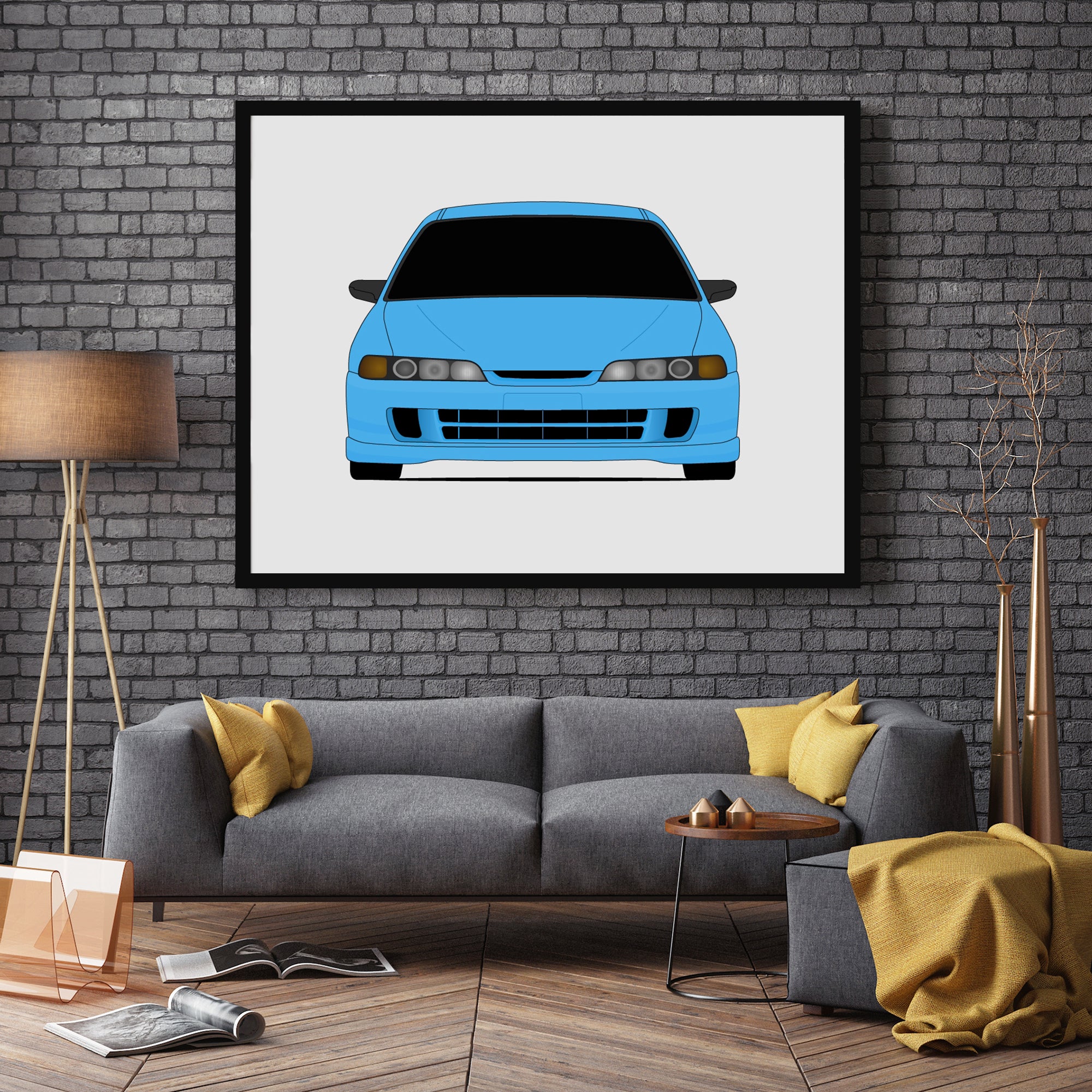 Acura Integra JDM Fast and Furious DC2 (1995-2001) 3rd Generation Poster