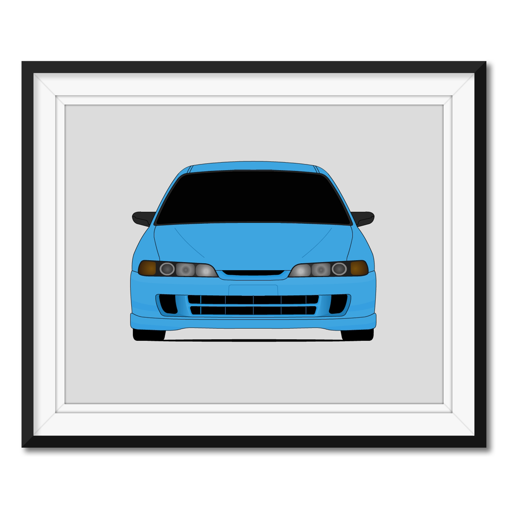 Acura Integra JDM Fast and Furious DC2 (1995-2001) 3rd Generation Poster