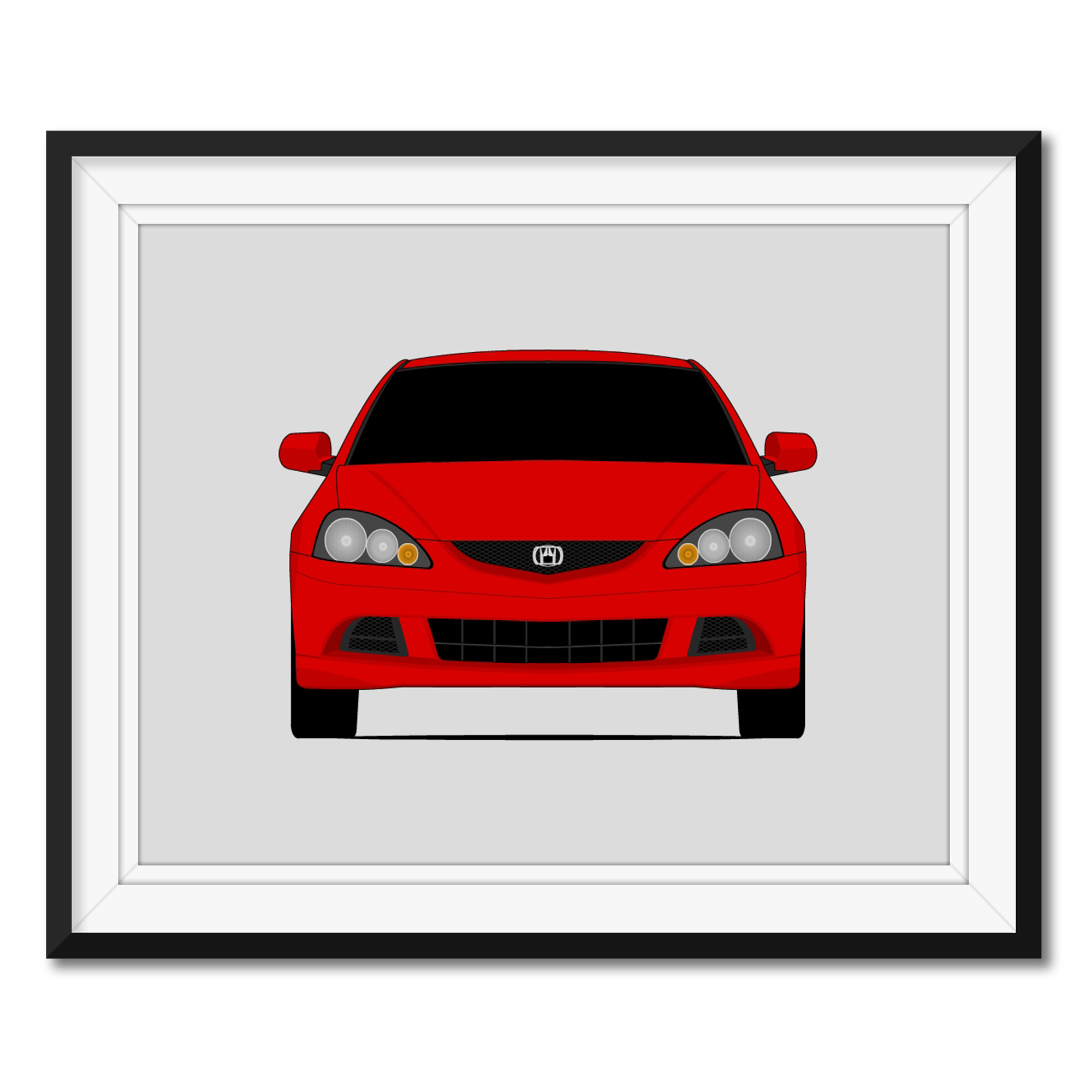 Acura Integra (RSX) DC5 (2002-2006) 4th Generation Poster