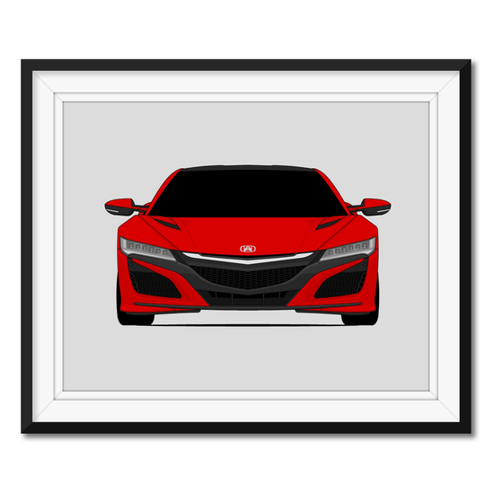 Acura Honda NSX NC1 (2016-Present) Poster