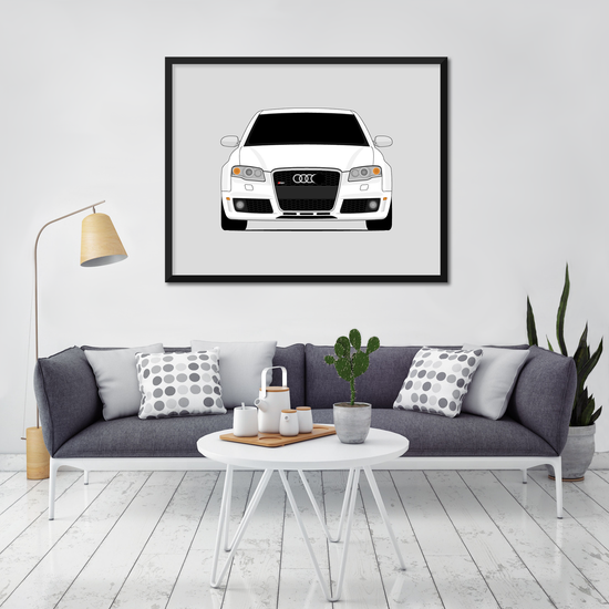 Audi RS4 B7 (2006-2008) Poster