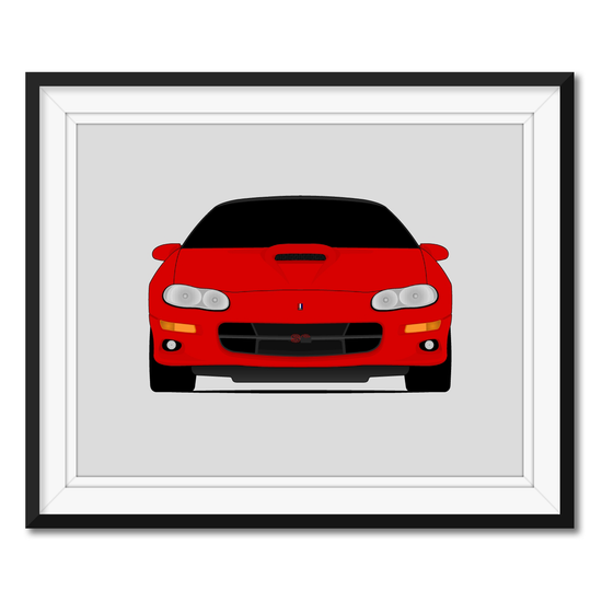 Chevy Camaro SS (1998-2002) 4th Generation Poster