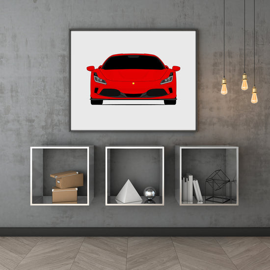 Ferrari F8 Tributo (2019-Present) Poster