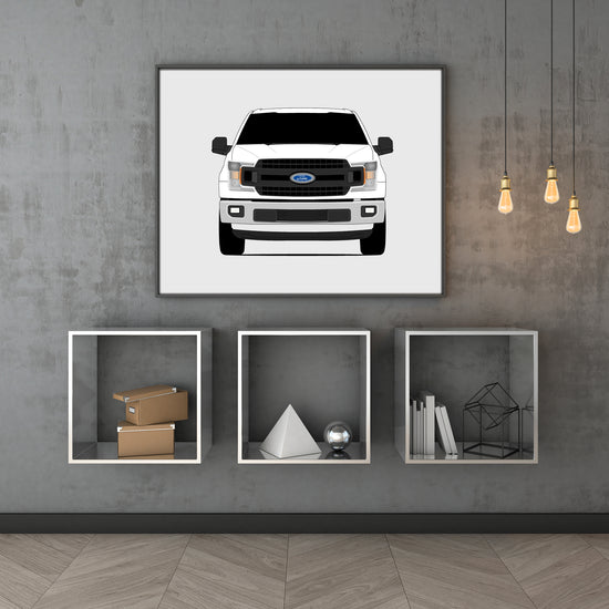 Ford F-150 XL (2018-2019) 13th Generation Poster