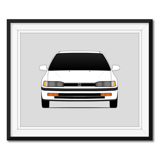 Honda Accord (1989-1993) 4th Generation Poster