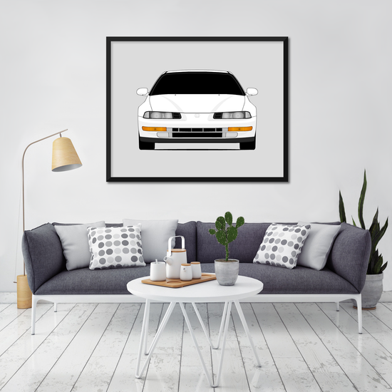 Honda Prelude (1992-1996) 4th Generation Poster