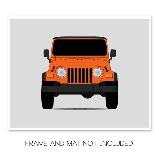 Jeep Wrangler TJ (1997-2006) 2nd Generation Poster