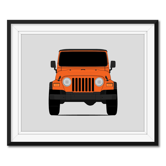 Jeep Wrangler TJ (1997-2006) 2nd Generation Poster