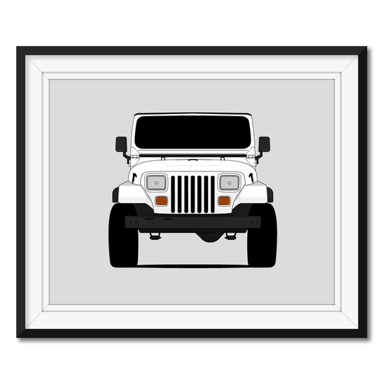 Jeep Wrangler YJ (1987-1995) 1st Generation Poster