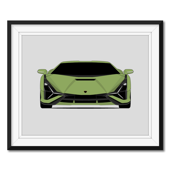 Lamborghini Sian (2020-Present) Poster