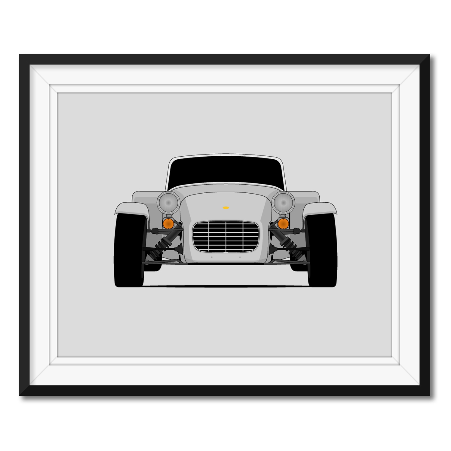 Lotus 7 (Seven) Series 3 (1968-1969) Poster