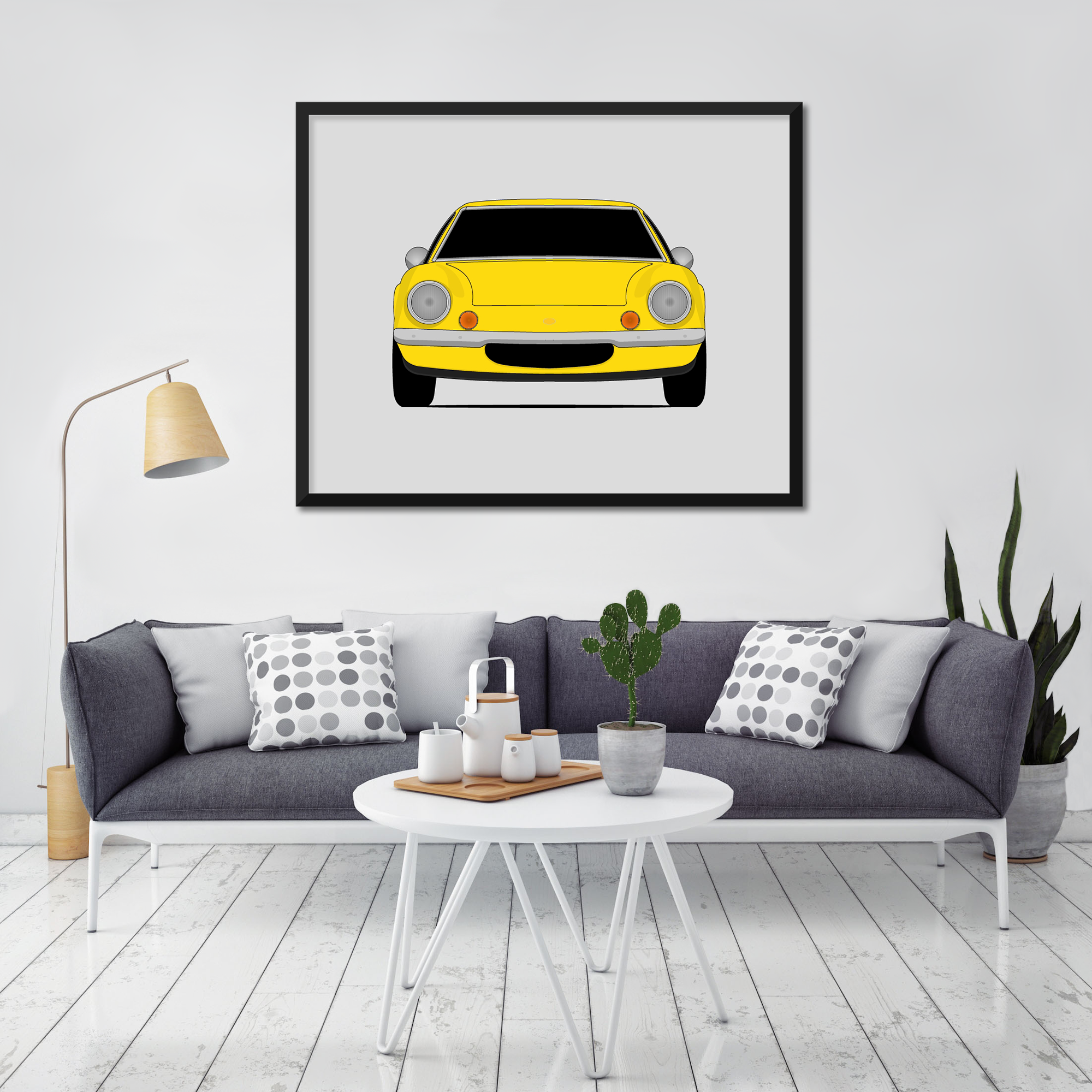 Lotus Europa Series 2 (1968-1971) Poster
