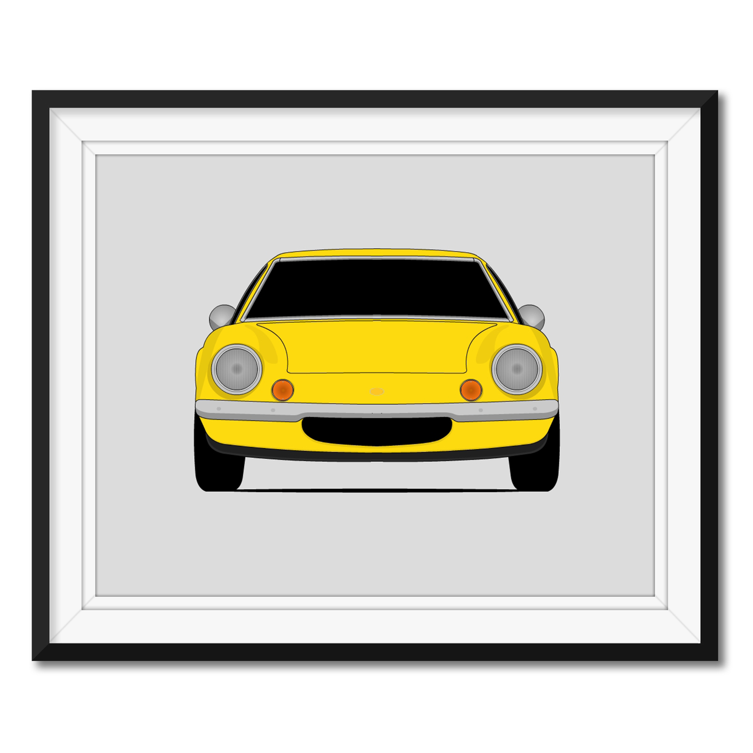 Lotus Europa Series 2 (1968-1971) Poster