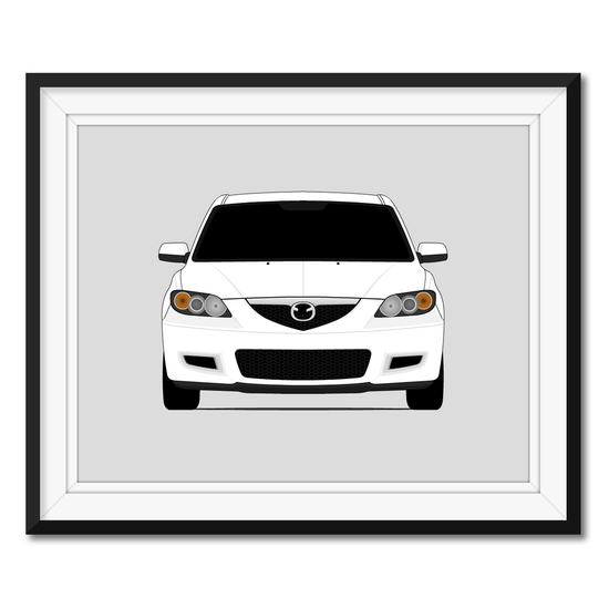 Mazda 3 BK (2006-2009) 1st Generation Poster