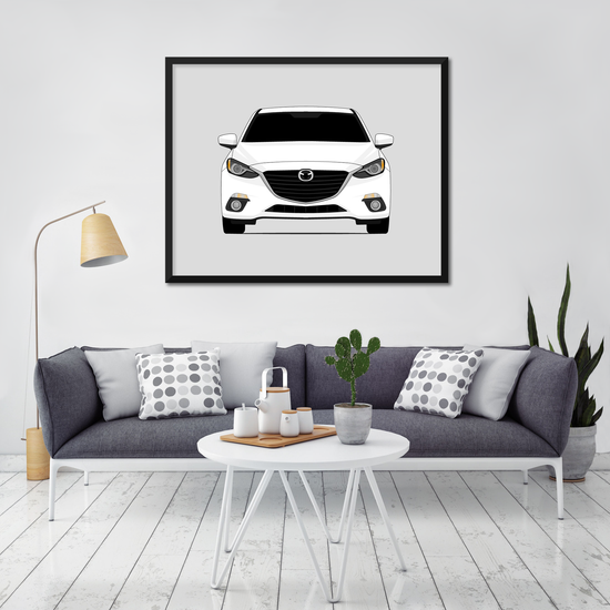 Mazda 3 BM (2014-2016) 3rd Generation Poster