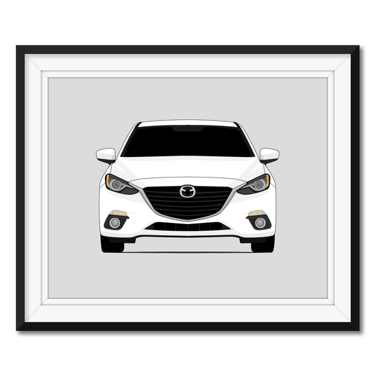Mazda 3 BM (2014-2016) 3rd Generation Poster